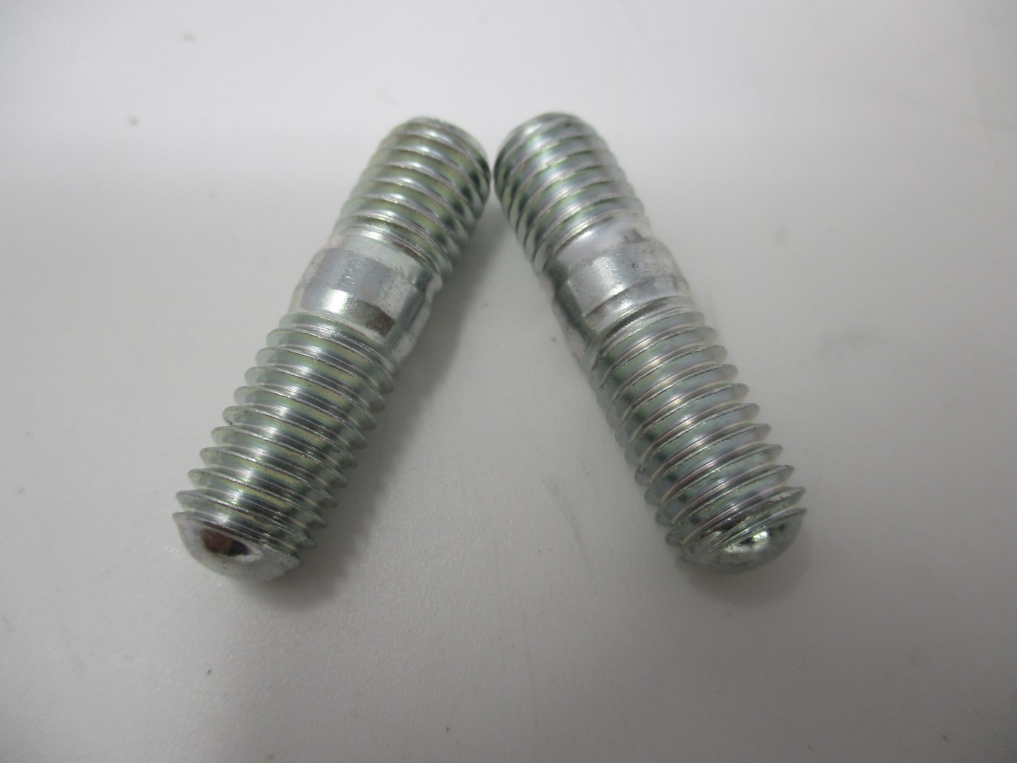 2 Pcs Genuine Kawasaki Exhaust Studs 171BA0818 8X18 | Red Rock