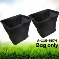 2 For Toro 110-6674 Timecutter Zero Turn Rear Grass Catcher Bag