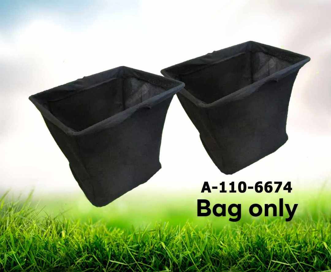 2 For Toro 110-6674 Timecutter Zero Turn Rear Grass Catcher Bag