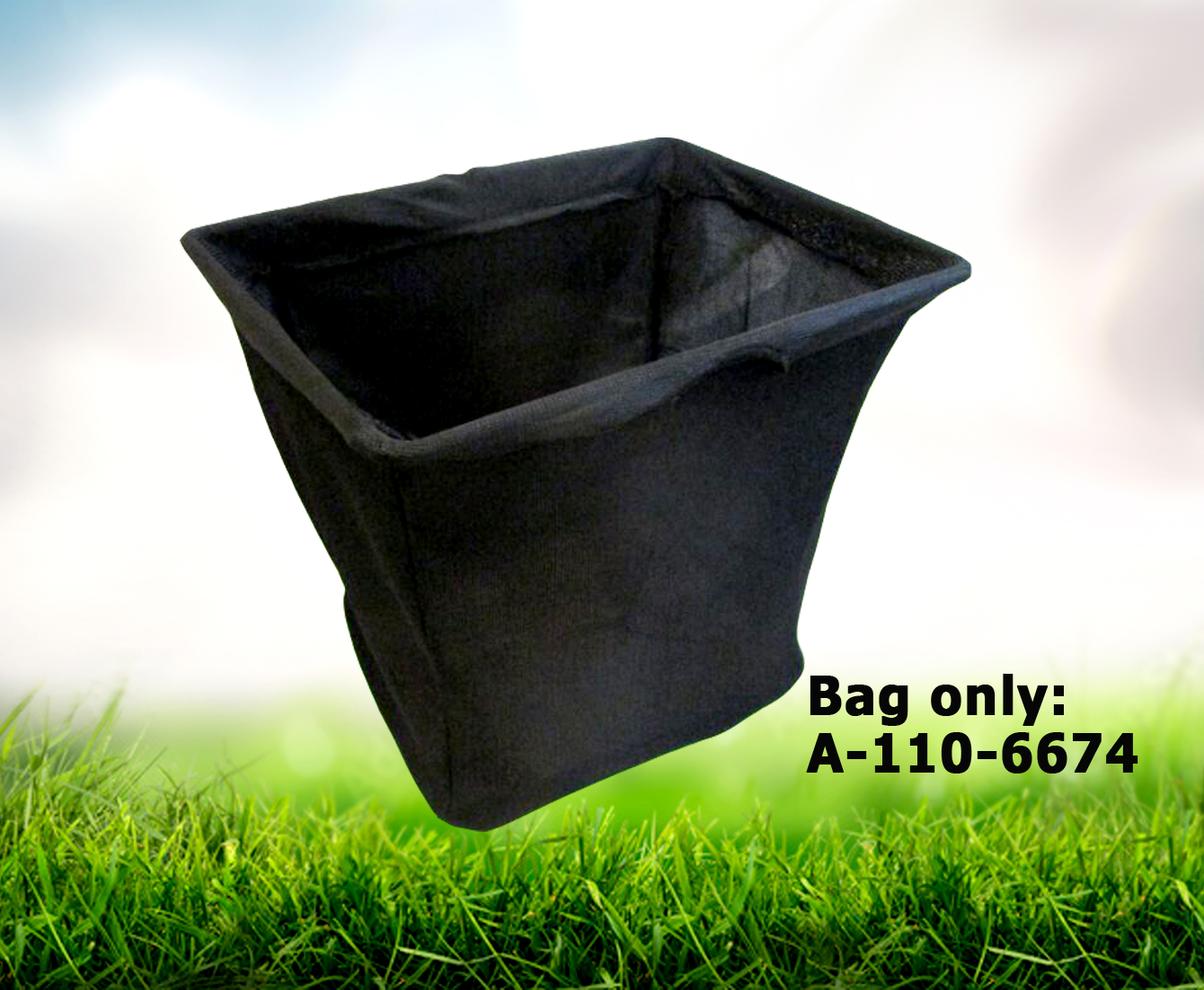 1 For Toro 110-6674 Timecutter Zero Turn Rear Grass Catcher Bag