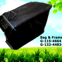 For Toro 132-4483-03 & 115-4664 Grass Catcher Bag & Frame Rack Recycler