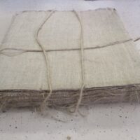 10 Pcs 7’ X 7’ Burlap Tarp Landscaper Gardener 84” X 84” Leaves Grass Branches