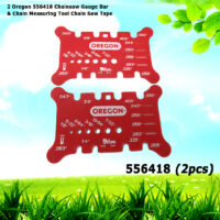 2 Oregon 556418 Chainsaw Gauge Bar & Chain Measuring Tool Chain Saw Tape