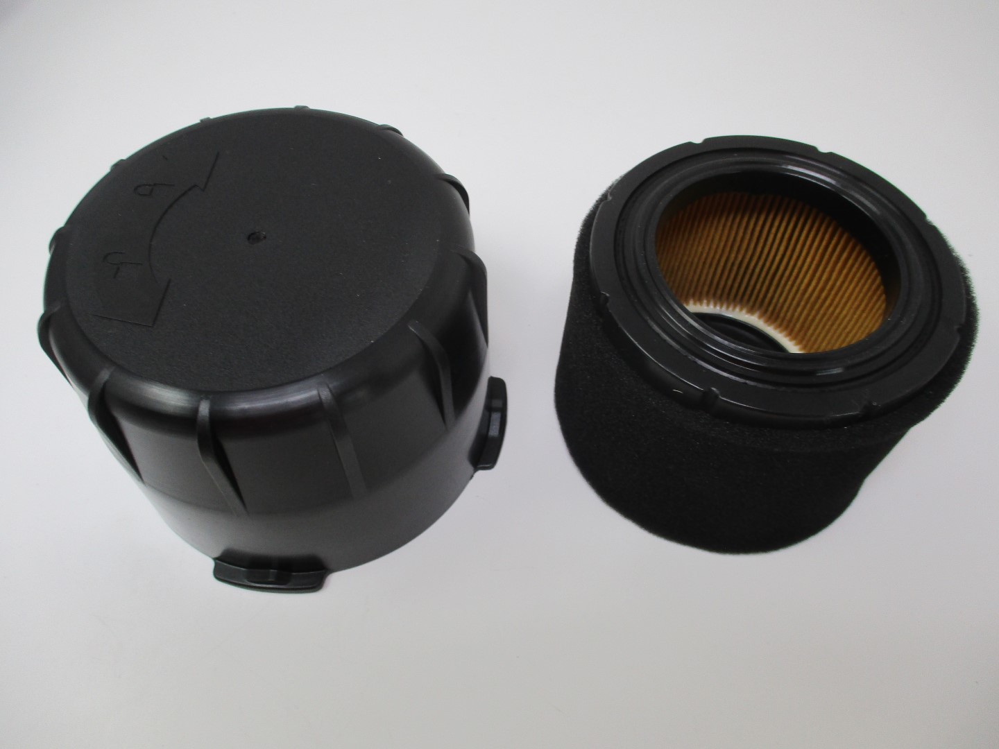 For Kawasaki 11029-0049 Air Filter & Genuine 11065-2135 Cap Cover FJ180V Toro - Image 2