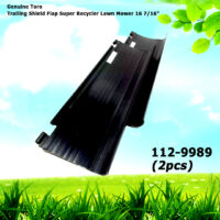 2 Genuine Toro 112-9989 Trailing Shield Flap Super Recycler Lawn Mower 16 7/16"