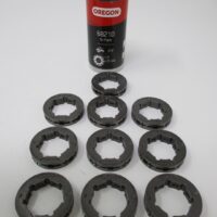 10 Genuine Oregon 68210 Power Mate Rim Sprocket 3/8 -7 Tooth Standard 7 Spline