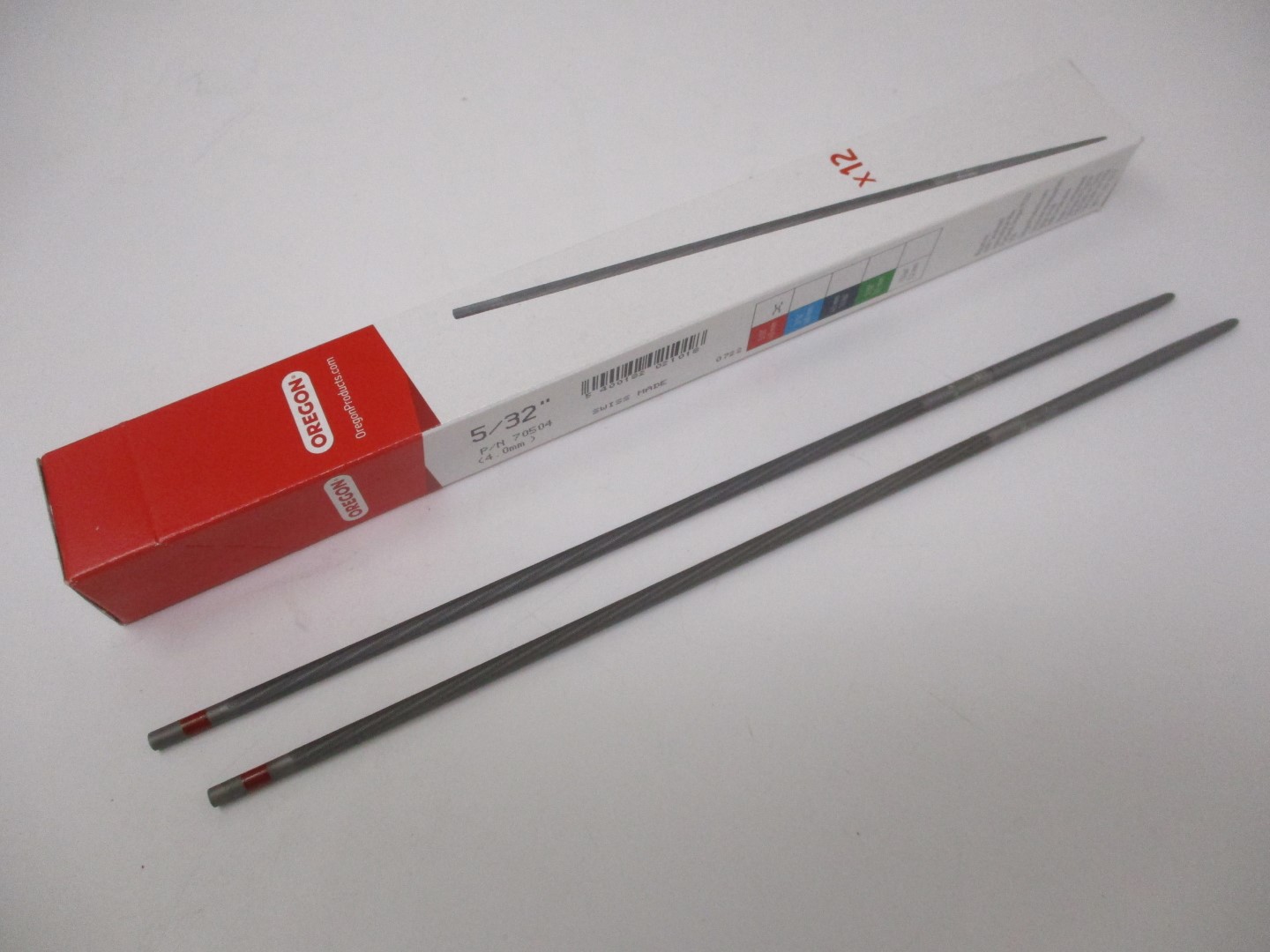 2 Oregon 70504 Chainsaw Files 5/32" 4.0mm Chain Saw Sharpen