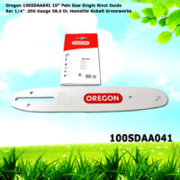 Oregon 100SDAA041 10" Pole Saw Single Rivet Guide Bar 1/4" .050 Gauge 58.0 DL Homelite Kobalt Greenworks