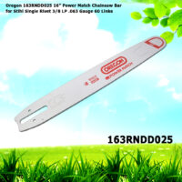 Oregon 163RNDD025 16” Power Match Chainsaw Bar for Stihl Single Rivet 3/8 LP .063 Gauge 60 Links