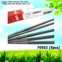 5 Oregon 70502 Chainsaw File 7/32" 5.5mm Chain Saw Sharpen Files 7/32