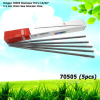 5 Oregon 70505 Chainsaw File's 13/64" 5.2 mm Chain Saw Sharpen Files