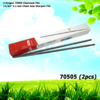 2 Oregon 70505 Chainsaw File 13/64" 5.2 mm Chain Saw Sharpen File