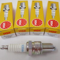 4 Genuine NGK 7734 BPR5ES Standard Spark Plug Lawnmower Resistor Small Engines