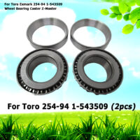 2 For Toro Exmark 254-94 1-543509 Wheel Bearing Caster Z-Master