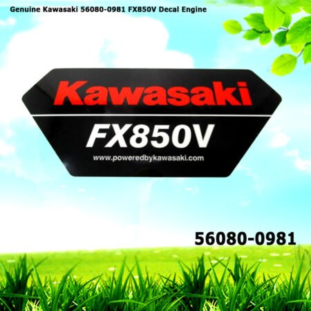 Genuine Kawasaki 56080-0981 FX850V Decal Engine