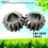 2 Genuine Toro 105-3040 Rear Wheel Pinion Gears for Recycler