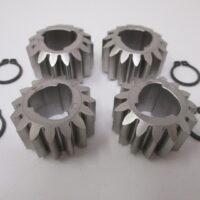 4 Genuine Toro 105-3040 Rear Wheel Pinion Gears & Snap Rings