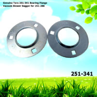 2 Genuine Toro 251-341 Bearing Flange Vacuum Blower Bagger for 251-288