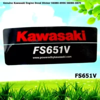 Genuine Kawasaki FS651V Engine Decal Sticker 56080-0996 56080-0875