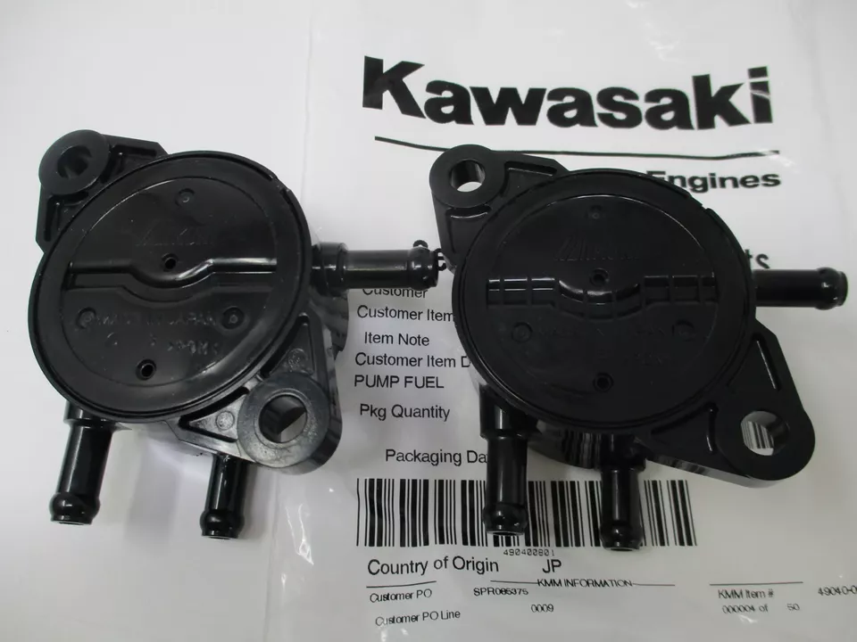 2 For Kawasaki 49040-0801 Fuel Gas Pump Genuine Mikuni FX751V