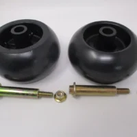 2 Genuine Toro 112-3977 Bolt 3/8-16 Flange Nylon Lock Nut Deck Roller & 1-603299 Deck Wheel
