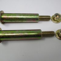 2 Genuine Toro 112-3977 Shoulder Bolt 3/8-16 Flange Nylon Lock Nut Deck Roller