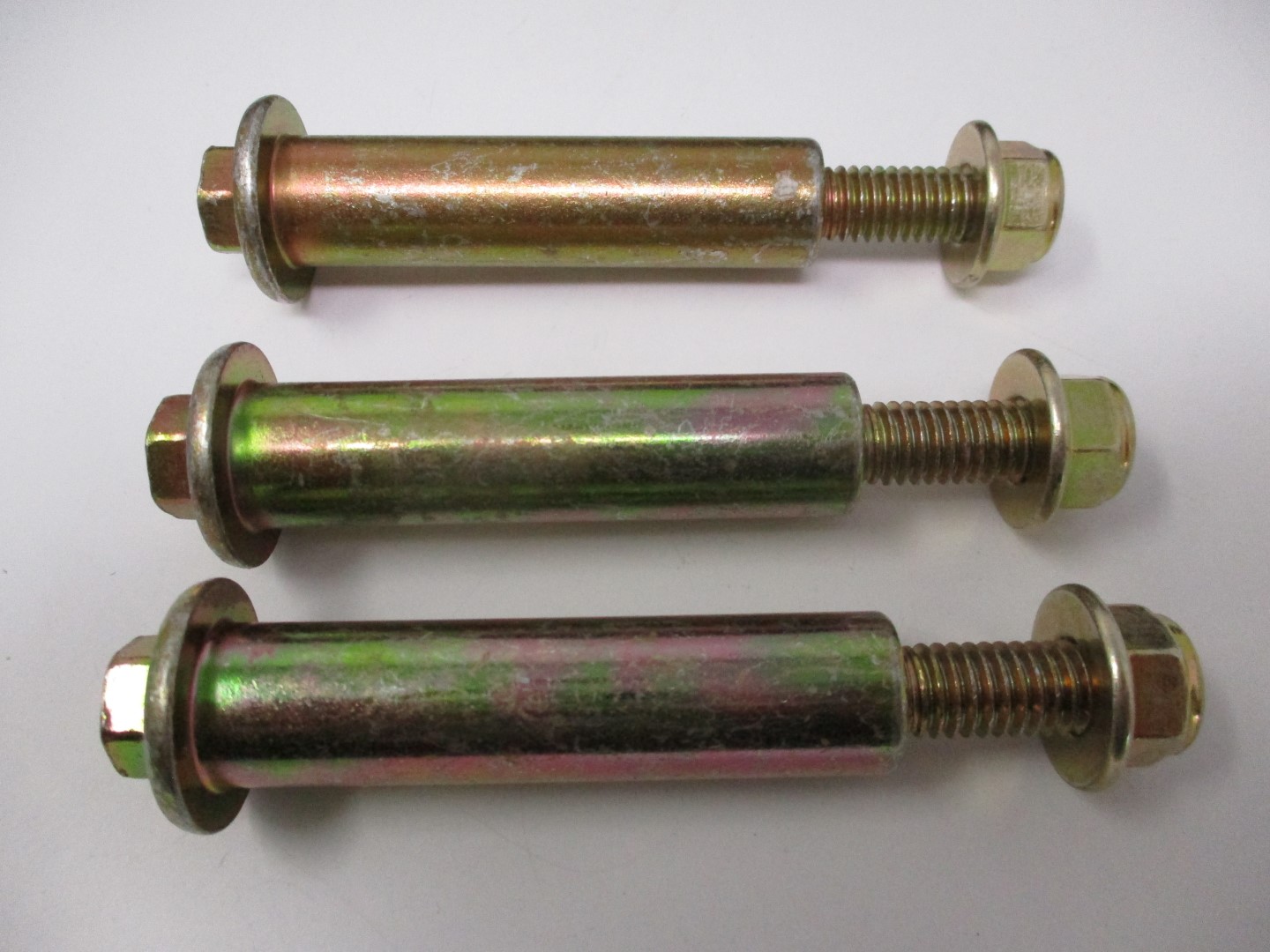 3 Genuine Toro 112-3977 Shoulder Bolt 3/8-16 Flange Nylon Lock Nut Deck Roller - Image 3