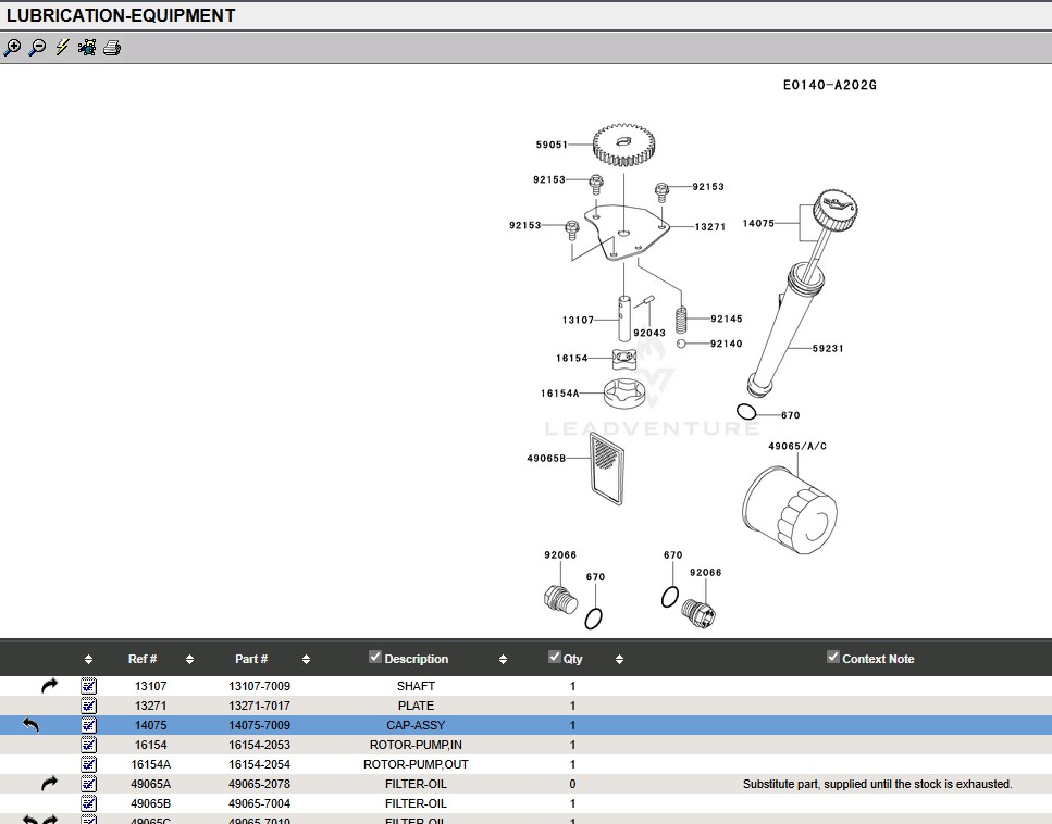 Genuine Kawasaki 59231-7005 Oil Filler Tube with O-Ring 670D2016 FH541V FH500V FH531V FH541V - Image 4