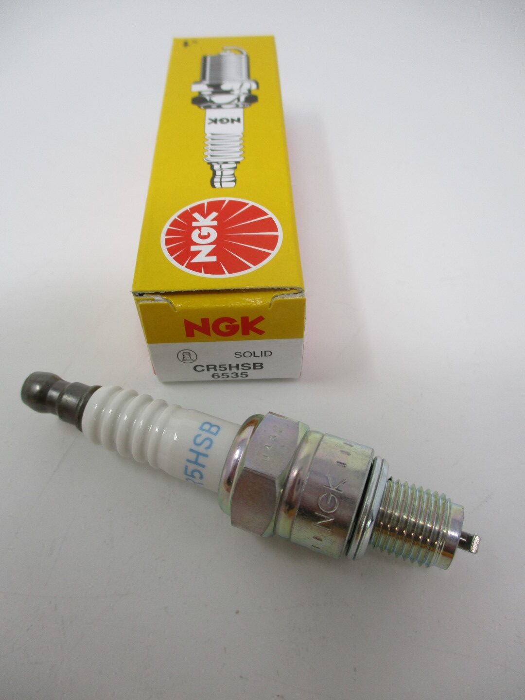 Genuine NGK 6535 CR5HSB Spark Plug Standard Generator Copper Core - Image 2