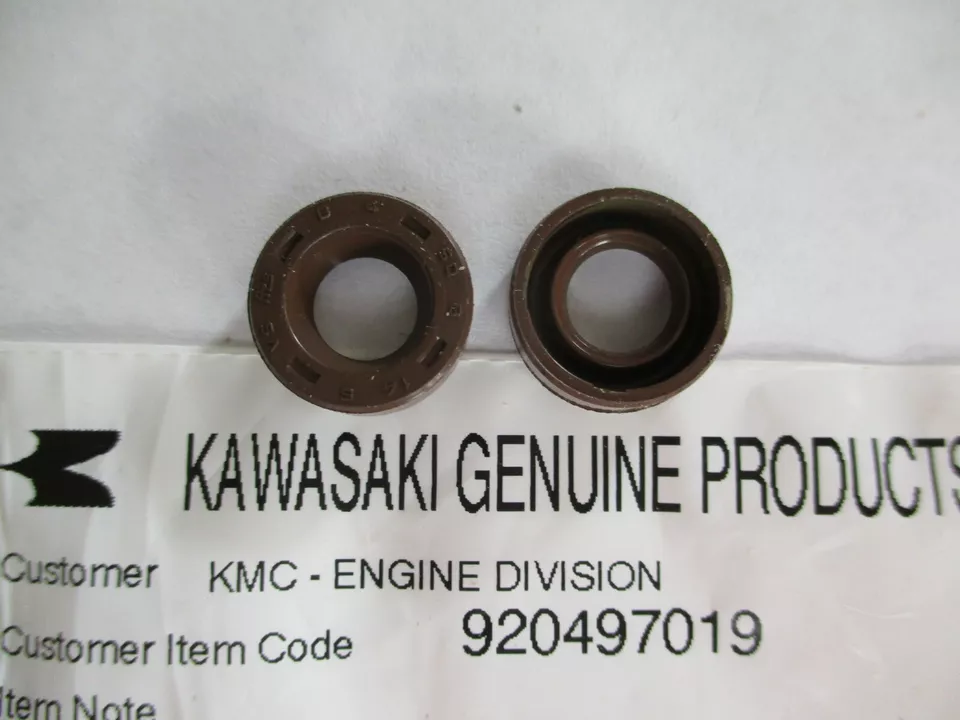 2 Genuine Kawasaki 92049-7019 Oil Seals FH381V FH430V FH541V FH580V - Image 2
