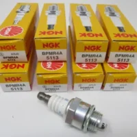 8 Genuine NGK 5113 BPMR4A Spark Plugs Solid Lawnmower