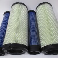 2 For Kawasaki Air Filter 11013-7044 & Inner 11013-7045 Canister Type