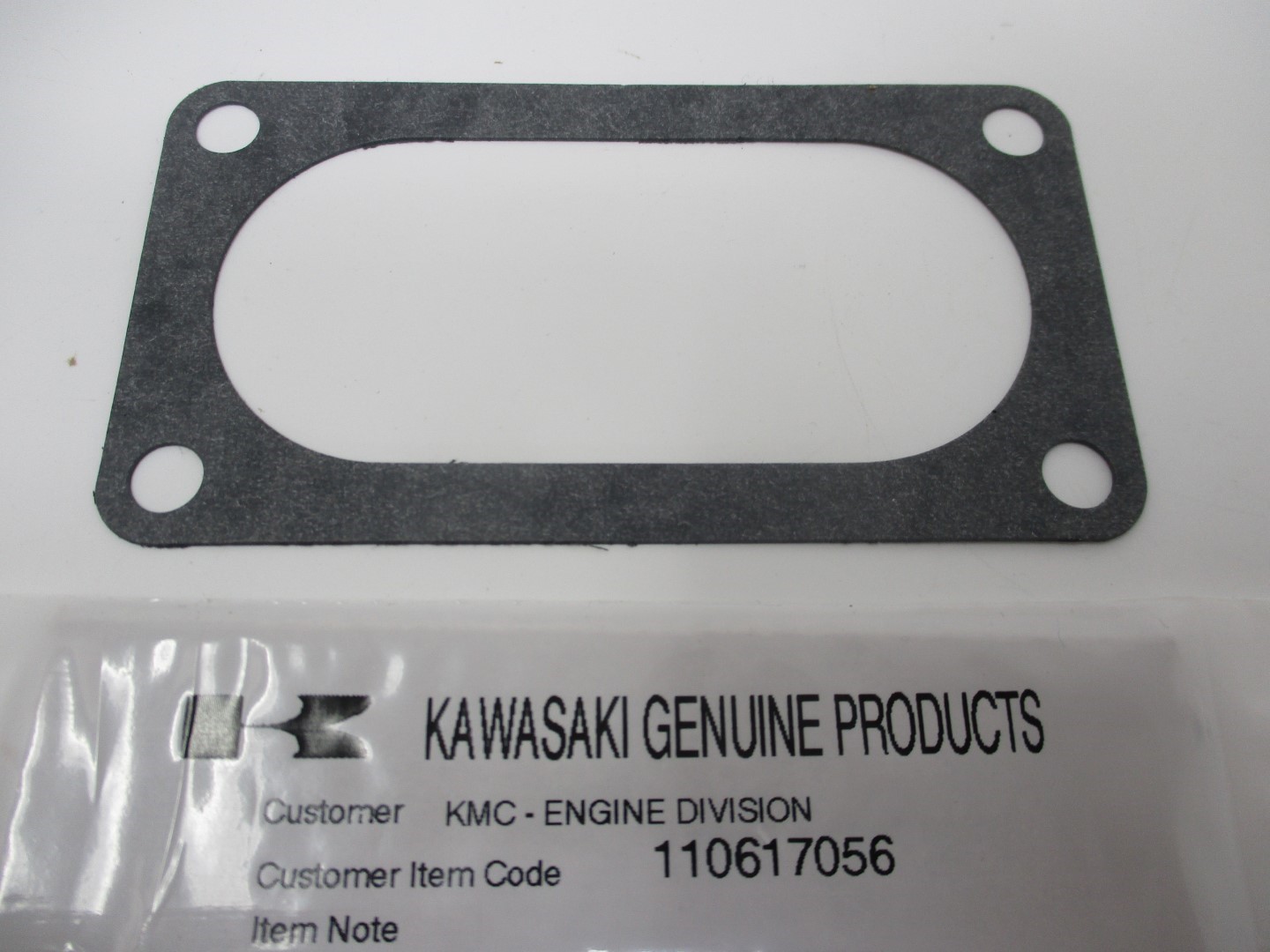 Genuine Kawasaki 11061-7056 Carburetor Intake Gasket FX921V FXT00V - Image 3