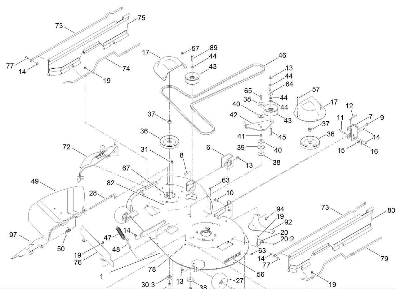 Genuine Toro Exmark 139-2433 Mower Deck Pulley TimeCutter 42” - Image 6