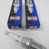 Genuine Champion 3071 RC12PYC platinum spark plugs 2-pack for small engines
