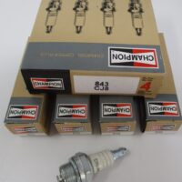 4 Genuine Champion 843 CJ8 Nickel Spark Plug Copper Plus Chainsaw Small Engines