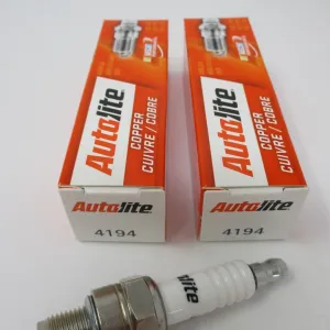 2 AutoLite 4194 Spark Plug for NGK 6535 CR5HSB Champion 808 Z9Y Denso 6050