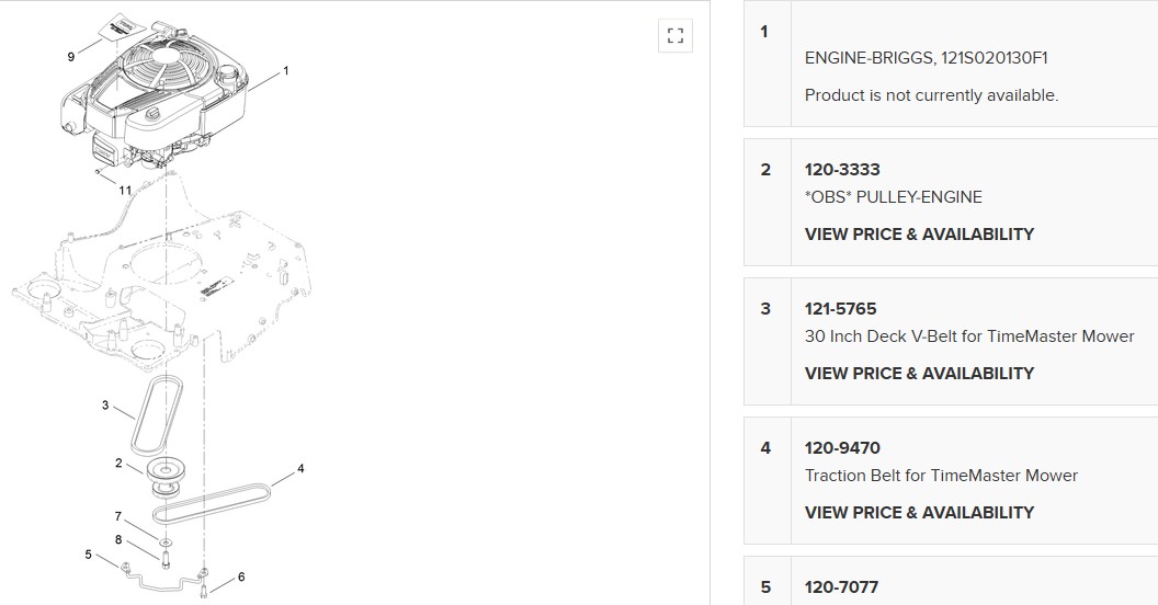 2 For Toro Exmark 120-9470 & 121-5765 Traction V-Belts - Image 4
