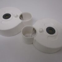 2 Genuine Toro 136-9059 Plastic Geared Wheel Cover For the Recycler