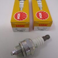 2 Genuine NGK 1589 BPMR7Y V-Power Plug Lawn Mower V-Power