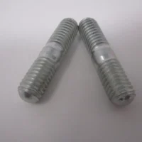 2 Genuine Kawasaki 172BA0818 Double End Exhaust Bolts Stud 8x18 mm