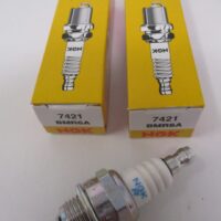 2 Genuine NGK 7421 BMR6A Spark Plug cross for 5921 BM6A Small Engine