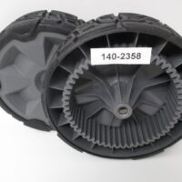 2 Genuine Toro 140-2358 Front Gear Wheel 22” Recycler