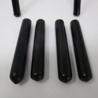 4 Genuine Toro 47-2550 Rubber Hand Grip Handle for Bag Rear Bagger Frame 3" X 3/8"