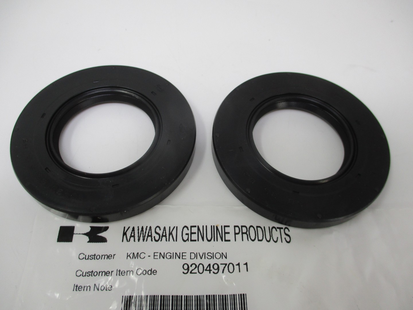 2 Genuine Kawasaki 92049-7011 Crankcase Oil Seal FH601V FH641V FH680V FH721V - Image 3