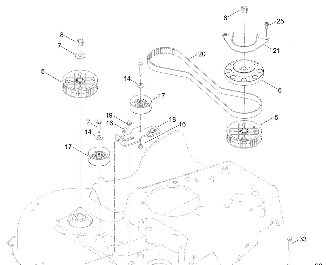 3 Genuine Toro 161-4815 131-4529 131-4509 125-2532 Pulley 30" Timemaster - Image 5