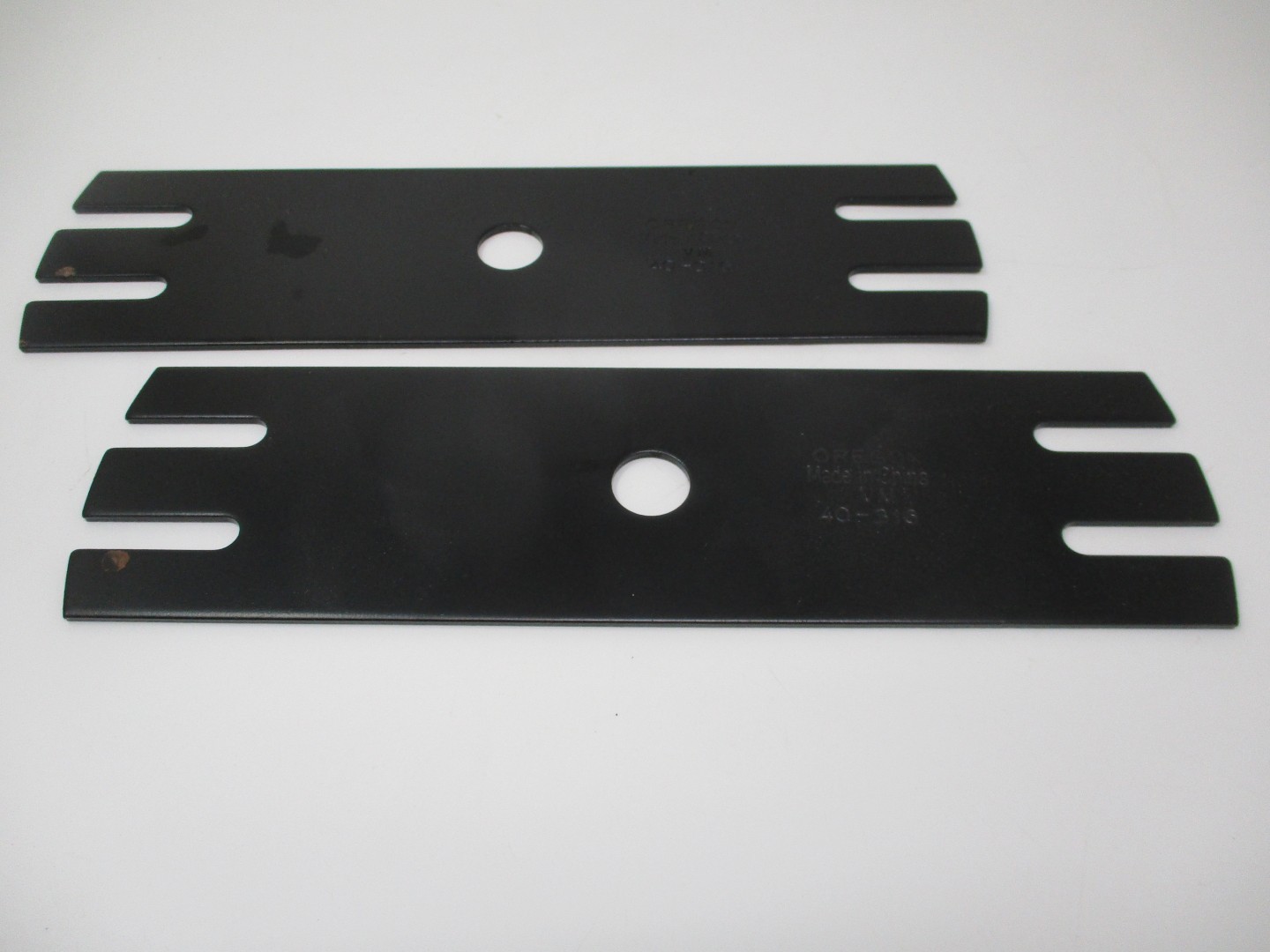 2 Oregon 40-316 Edger Blades 8" x 2-1/2" MTD 781-0080 781-0080-0637 787-01503 - Image 3
