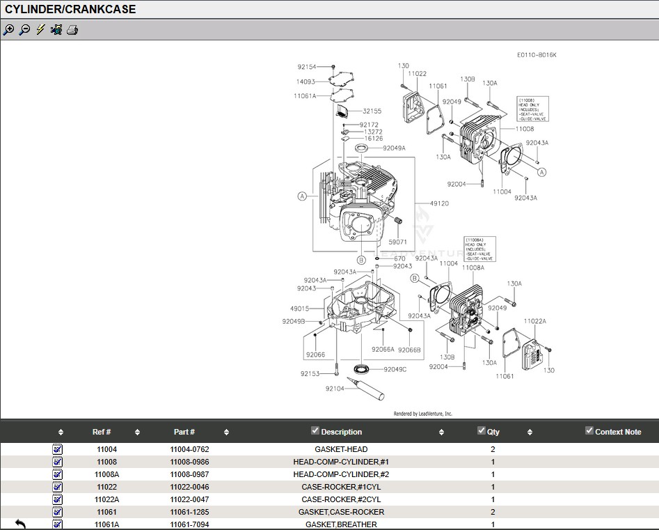 Genuine Kawasaki Engine Rebuild Kit Piston Rings for FR651V FR691V FR730V FS651V FS691V FS730V FT651V FT691V FT730V FX651V FX691V FX730V - Image 4