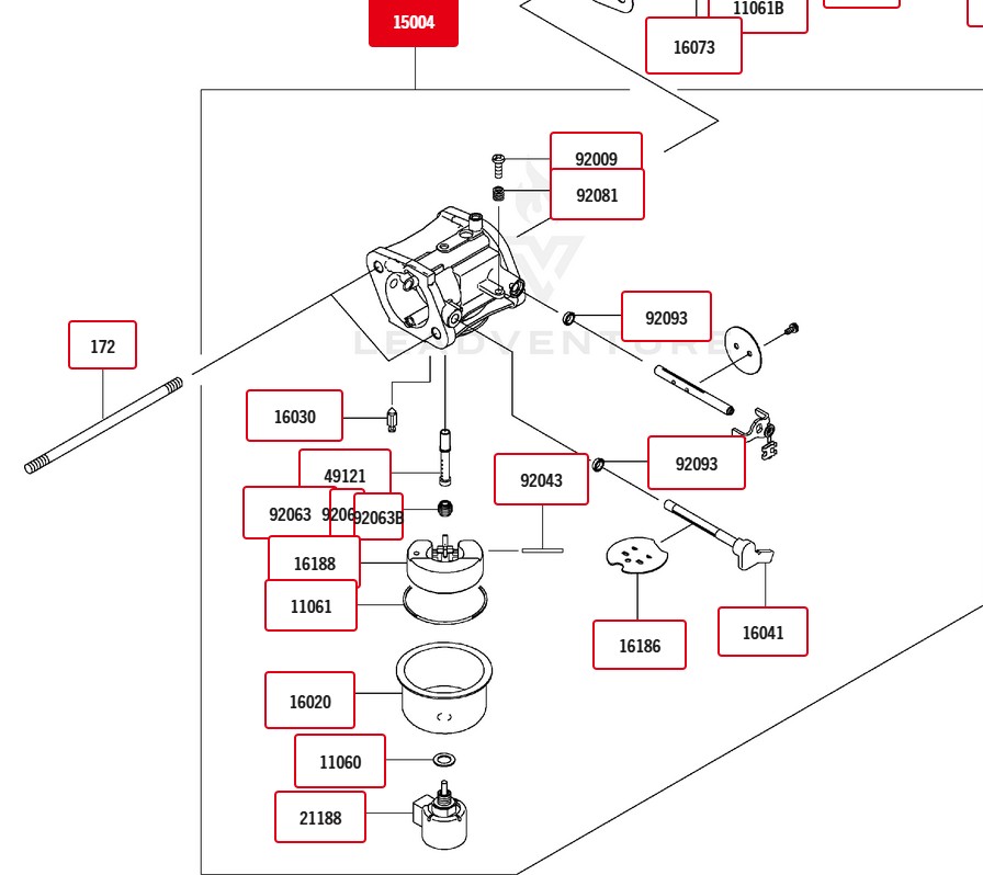 Genuine Kawasaki 15004-1118 Carburetor FR691V - Image 7
