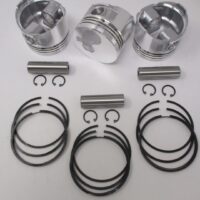 3 For Briggs & Stratton 825795 Piston & Rings Daihatsu DM950D Toro 107-9895